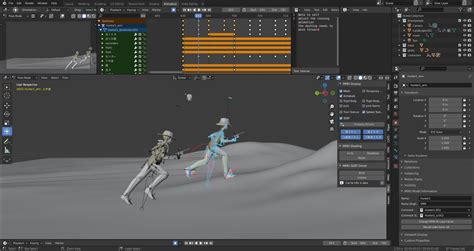 Running Animation for Blender 的图像结果