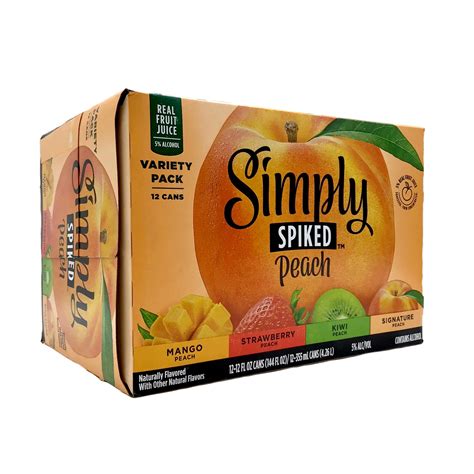 BUY SIMPLY SPIKED PEACH VARIETY EACH | Fridley Liquor