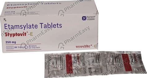 Buy Styptovit E 250 MG Tablet (10) Online at Flat 15% OFF | PharmEasy