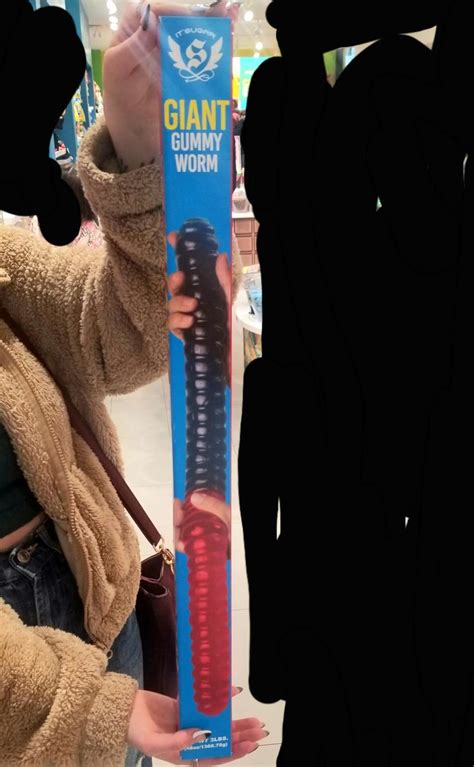 This giant gummy worm : r/mildlypenis