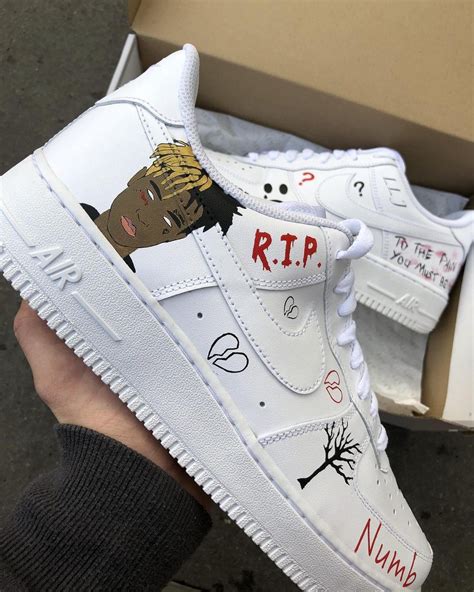 XXXTENTACION Air Force 1 Custom – Daniel Customs