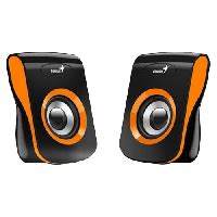 GENIUS Zvučnici za računar SP-Q180 (Narandžasti/Crni) 2.0, 6W, 150Hz ...
