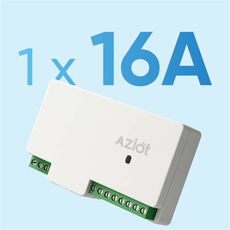 AZIOT 7 Node IO Smart Switch | 6 Normal Loads + 1 x 16A Heavy Load | W ...