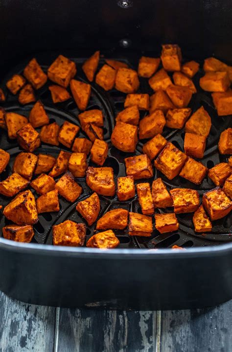 Air Fryer Sweet Potatoes (10-Minutes!) - Cook With Manali