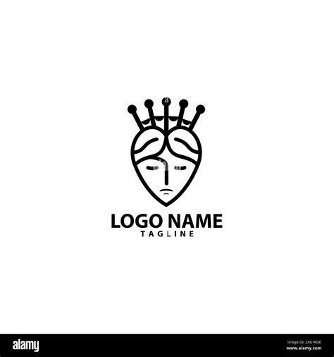 queen logo design vector Stock Vector Image & Art - Alamy
