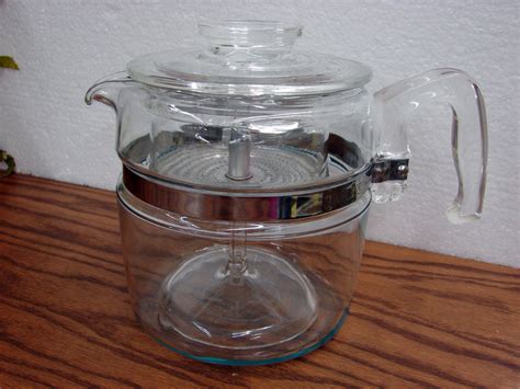 Image result for How to Use a Pyrex Coffee Percolator