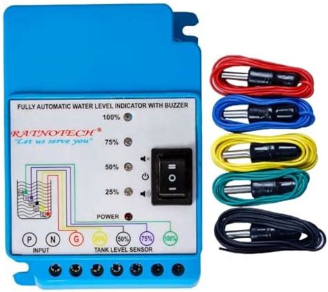 IoTfiers Water Level Indicator with Buzzer on Tank Empty & Alarm on ...