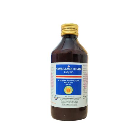 Buy Swasamrutham Syrup 200ml Online - Ayush Care