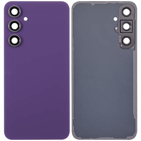 Back Glass Panel for Samsung Galaxy S23 FE 5G Purple with Camera Lens ...