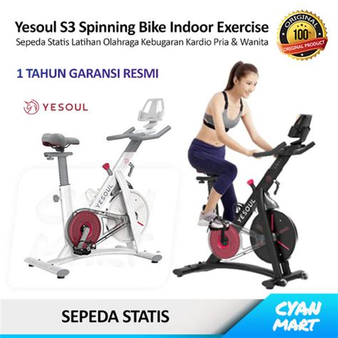 Jual Sepeda Statis Yesoul Spinning Bike Indoor S3 Bicycle Gym Fitness ...