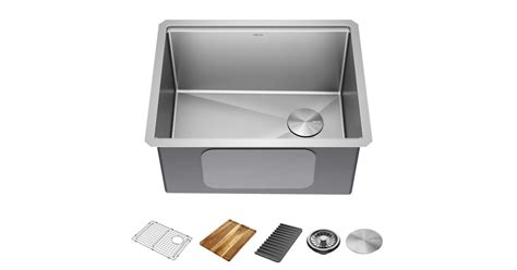 Delta 95B9132-24SL-SS Lorelai 24” Workstation Laundry Utility Kitchen ...