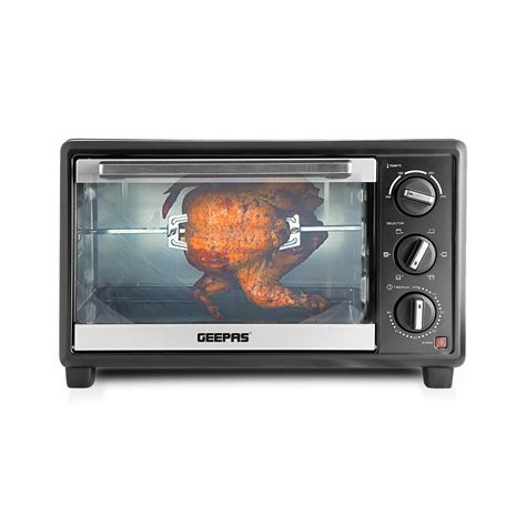 Buy Geepas GO4464 25L Electric Oven With Rotisserie- 1600W power , 6 ...