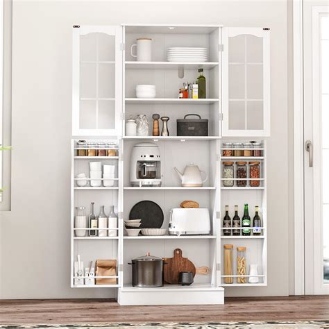 kepptory Jehiatek 64” Kitchen Pantry Cabinets, | Ubuy India