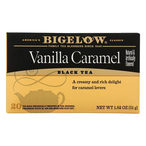 Bigelow Tea Tea - Chai Vanilla - Case Of 6 - 20 Bag