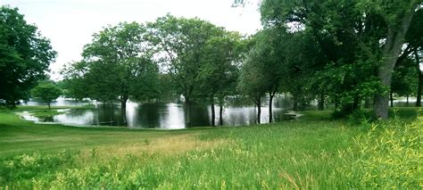 The Last of the Deluge: Minnehaha Creek Floods Meadowbrook Golf Course ...