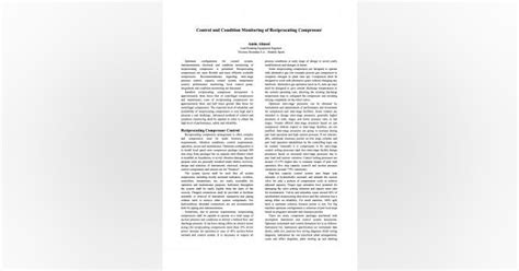 Image result for Reciprocating Compressor Control System