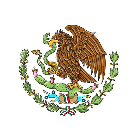Mexican Flag Eagle Type