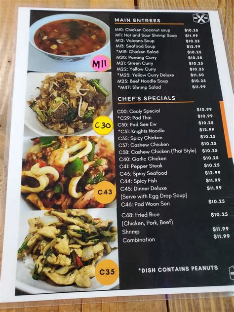 Mam’s Thai Cuisine Menu - Updated November 2025