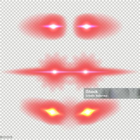 Laser Red Eyes Meme Game Superhero Vector Template Illustration Comic ...