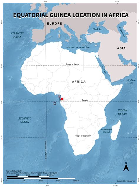 Equatorial Guinea Maps | Mappr