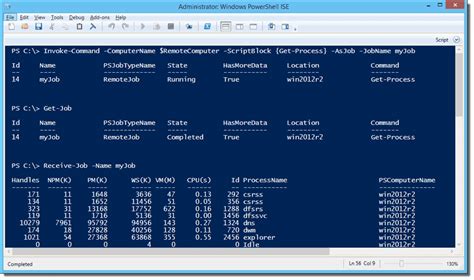 Image result for PowerShell Start Job Remote Computer