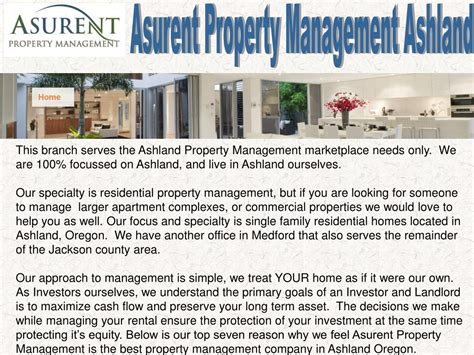 PPT - Asurent-Property-Management-Ashland PowerPoint Presentation, free ...