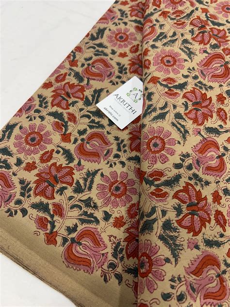 Buy pure cotton fabrics online | Plain cotton and printed cotton fabric ...