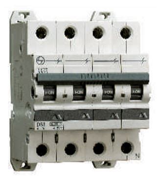 1A TPN C Curve MCB - White AU10ST0013C - Electrical and Networking ...