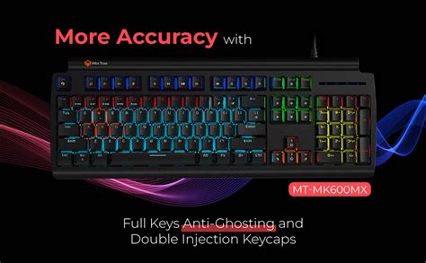 Amazon.in: Buy MEETION MT-MK600MX Wired Mechanical Gaming Keyboard ...