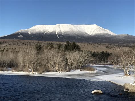 Mt Katahdin Winter