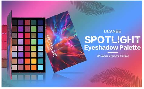 Buy URBANMAC Spotlight Eyeshadow Palette, Professional 40 Color Eye ...
