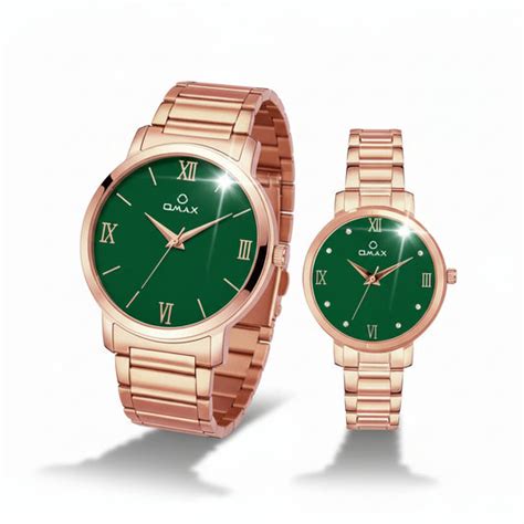 Couple Watches Set Online India – Matching Watches for Him & Her | Omax