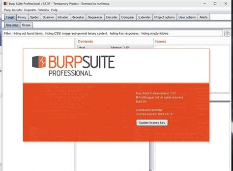 【Burpsuite汉化版】Burpsuite下载 v1.7.33 特别版（含许可密钥）-开心电玩