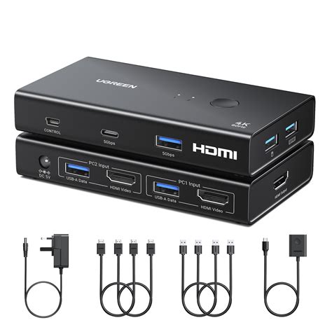 Ugreen Hdmi Usb 3 0 Kvm Switch 2 In 1 | Desertcart INDIA