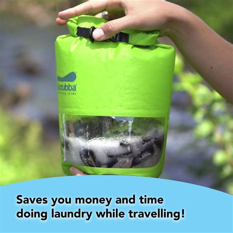 Scrubba Wash Bag MINI - portable travel & camp washing machine ...