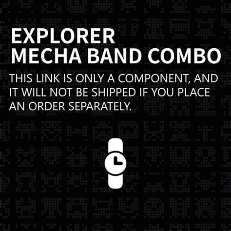 Orange 4 - "Explorer Mecha Band Combo" Accessory (This component canno ...