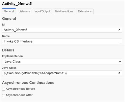 Image result for Service Task Listener Camunda Modeler