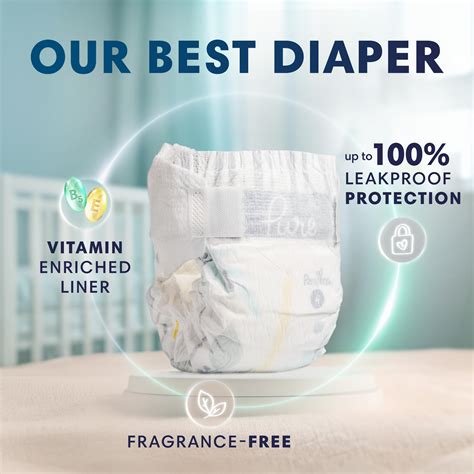 Snapklik.com : Pampers Pure Protection Baby Diapers, Size 5
