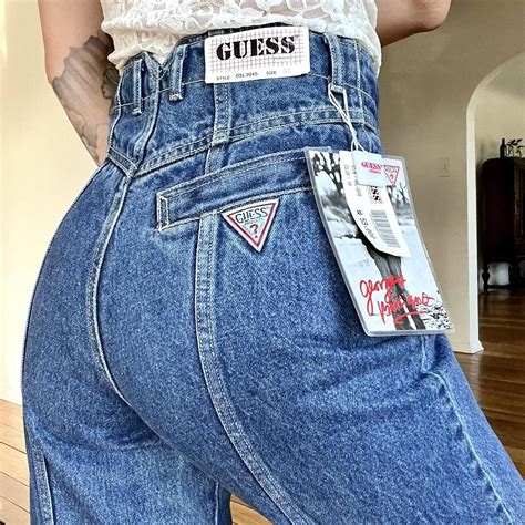 RARE VINTAGE GUESS JEANS TAGS ATTACHED🔥 George’s... - Depop