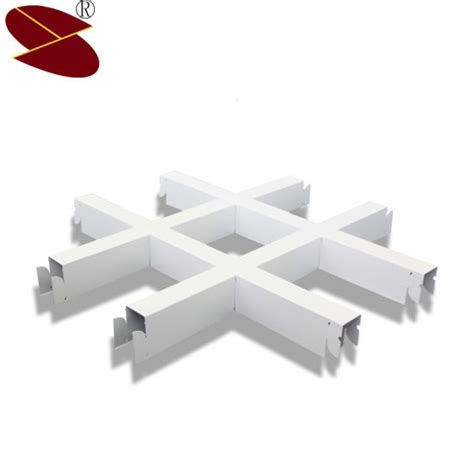 China Hall Roof Grille Decorative Powder Coating Aluminum Grid ...