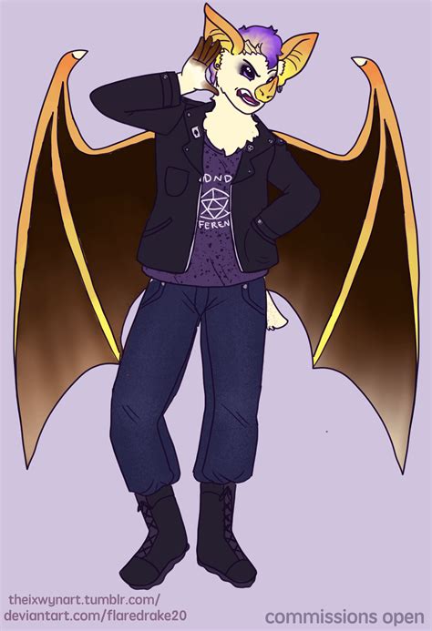 Fursona Commission - Honduran White Bat : r/furry