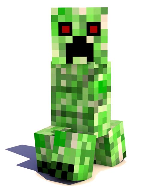 Creeper, Blocky, Pixelated, Character, Minecraft PNG