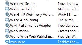 Image result for PowerShell Wuauserv