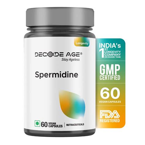 Buy Decode Age Spermidine Supplement | Supports Autophagy, , Skin ...