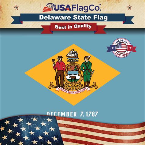 Delaware state flag online