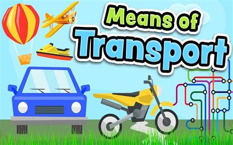 启蒙英语 交通工具的英文词汇 儿童英语课程 Means of transport in English for kids_哔哩哔哩_bilibili