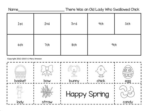 Image result for Sorting through Spring Worksheet