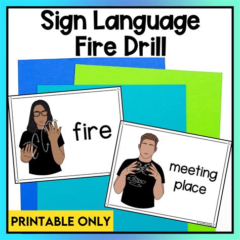 Image result for ASL Fire Signs Worksheets