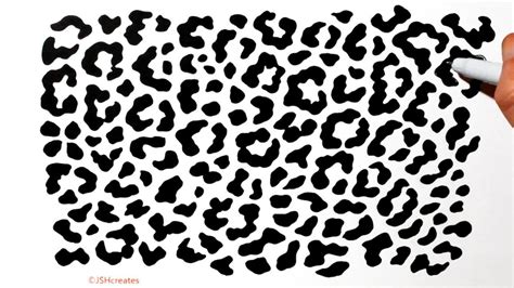 Image result for How to Draw Leopard Print