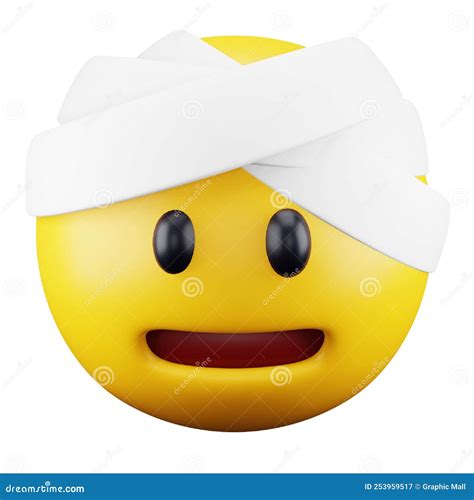 Headache Emoji Face 3d Rendering Isometric Icon. Stock Vector - Illustration of social, avatar ...